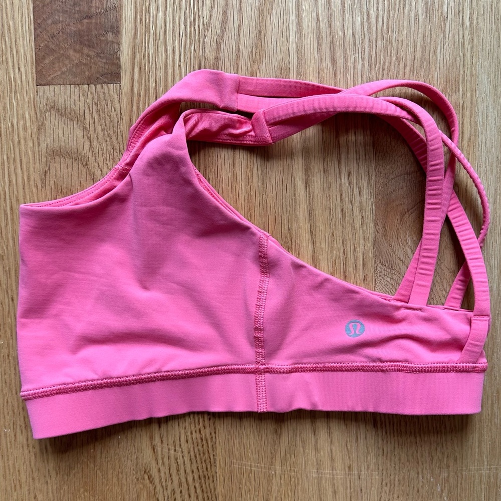 Lululemon energy bra, pink, size 4, VGUC - Picture 5 of 5
